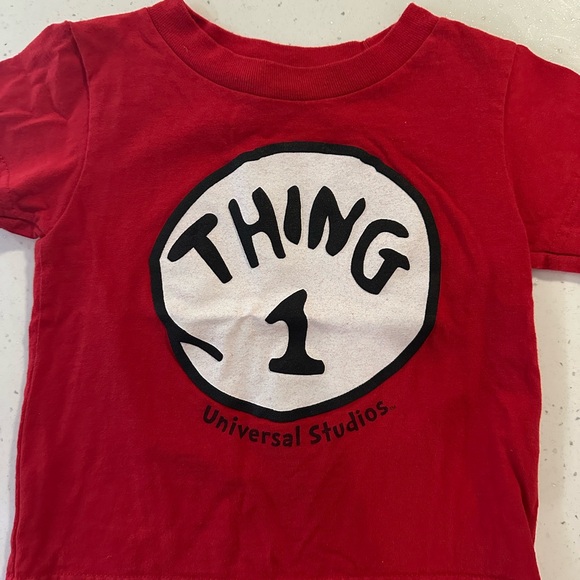 Twins Tee Thing 1 and Thing 2 Dr. Seuss - Picture 3 of 5